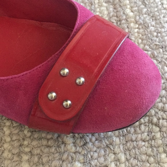 Cole Han Suede Ballet Flats - Picture 2 of 9
